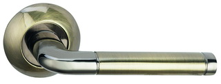 Дверная ручка А34-10 -графит/ бронза