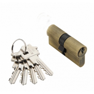 цилиндр ключ-ключ бронза