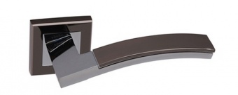 Дверная ручка Adden Bau OBRA Q330 BLACK NICKEL / CHROME - черный никель/хром