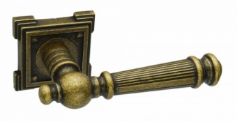 Дверная ручка Adden Bau CASTELLO VQ212 AGED BRONZE - бронза состаренная