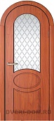 М 7 Арочная дверь стекло