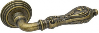 Дверная ручка Adden Bau PALAZZO V201 AGED BRONZE - бронза состаренная