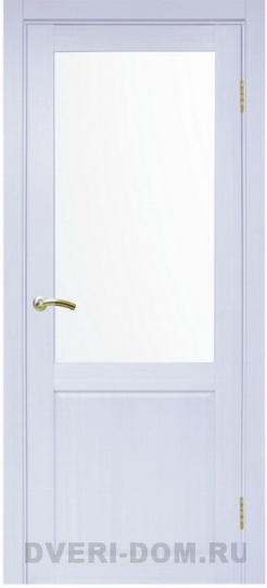 602.21 Тоскана ОФЗ Оптима Порте экошпон Белый Монохром (Белый лед) - стекло