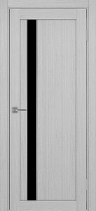 528 АПП  Оптима Порте экошпон молдинг хром Дуб Серый - лакобель черный