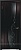 Фрея -2 венге - триплекс черный рисунок Сабина