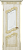 Афродита ЮККА (накладные элементы) - стекло мателюкс заливной витраж